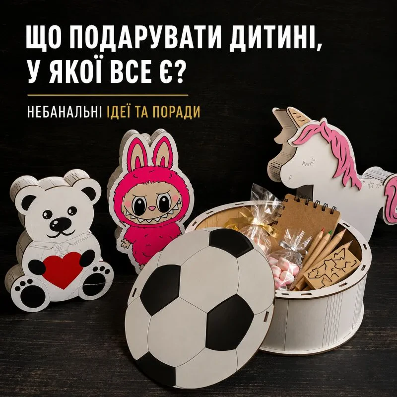 Що подарувати дитині, у якої все є: небанальні ідеї та поради