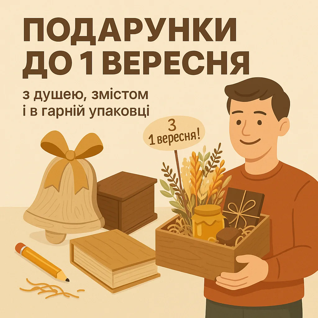Що подарувати на 1 вересня: 7 стильних ідей для дітей та вчителів у красивій упаковці