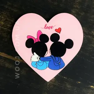 Магніт "Mickey Love" 7,8х7,5 см