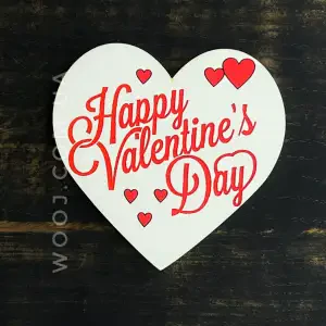 Магніт "Happy Valentine`s Day" 7,8х7,5 см