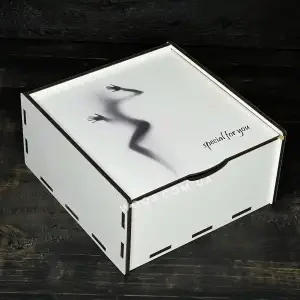 Бокс-пенал з дизайном "Special for you",біла 25х25х9 см