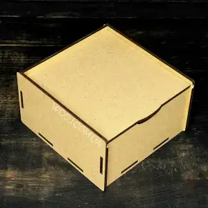 Бокс-пенал крафтовий 25х25х9 см