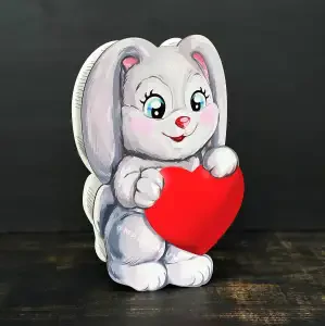 Бокс "Зайчик з серцем" 31х20х9 см
