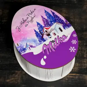 Бокс-сюрприз "Milka" 20х16х8 см