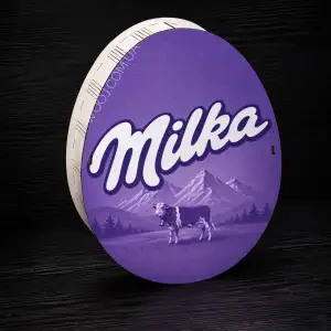 Бокс овальний з дизайном "Мілка" 50х38х15 см
