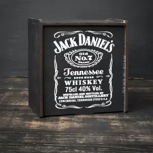 Пенал чорний "JackDaniel`s" 25х25х9 см