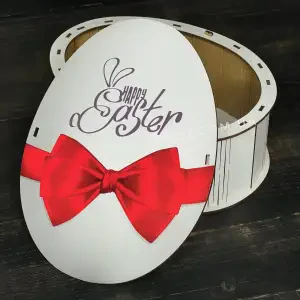 Кіндер-бокс великодній "Happy Easter", 31х24х9 см