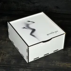 Бокс-пенал з дизайном "Special for you",біла 20х20х8 см