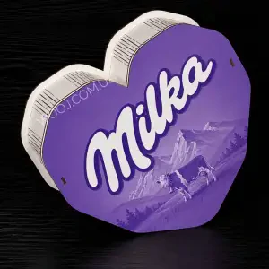 Бокс серце з дизайном "Мілка" 35х30х8 см