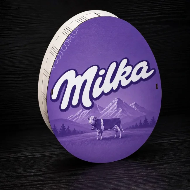 Бокс овальний з дизайном "Мілка" 31х24х9 см