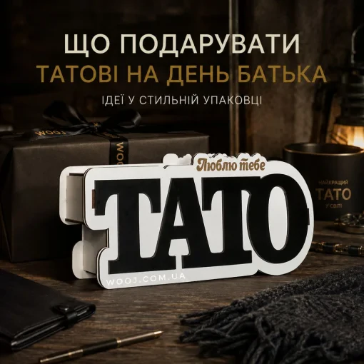 Що подарувати татові на День батька — ідеї у стильній упаковці