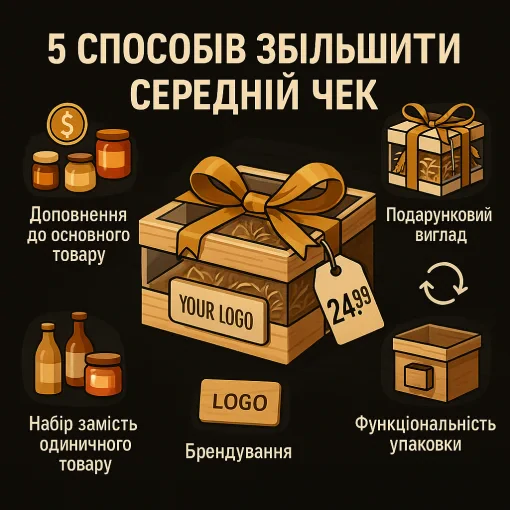 5 способів збільшити середній чек завдяки упаковці